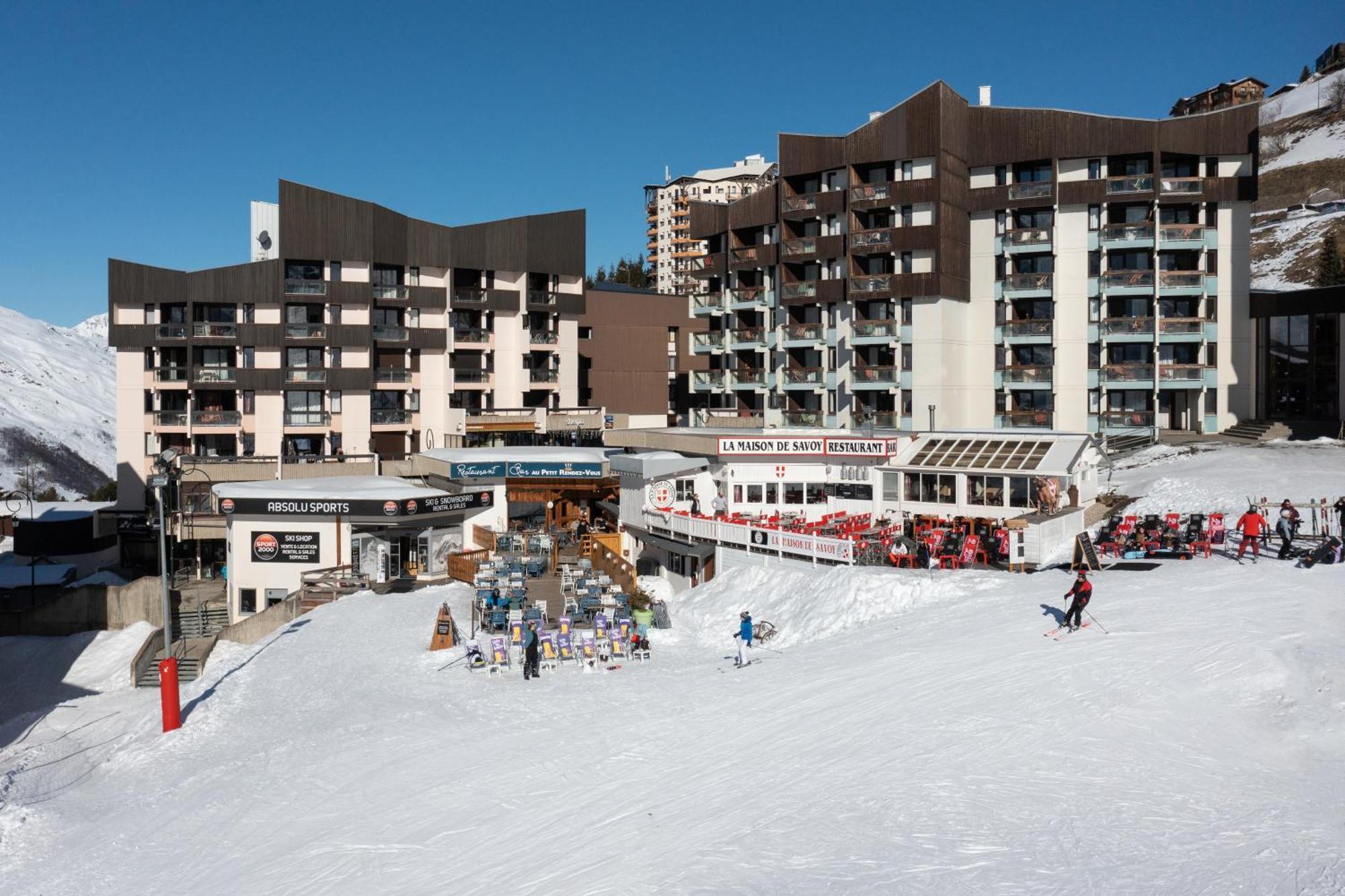Residence Pierre & Vacances Les Combes Saint-Martin-de-Belleville Buitenkant foto