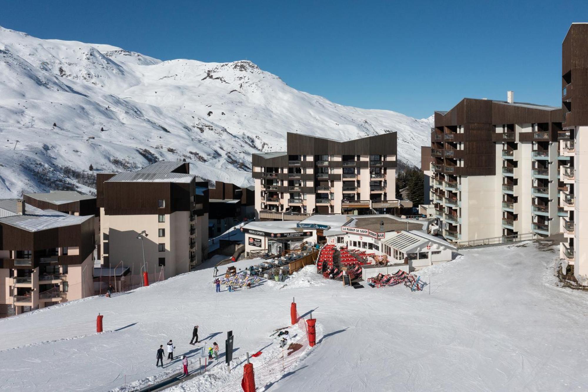 Residence Pierre & Vacances Les Combes Saint-Martin-de-Belleville Buitenkant foto